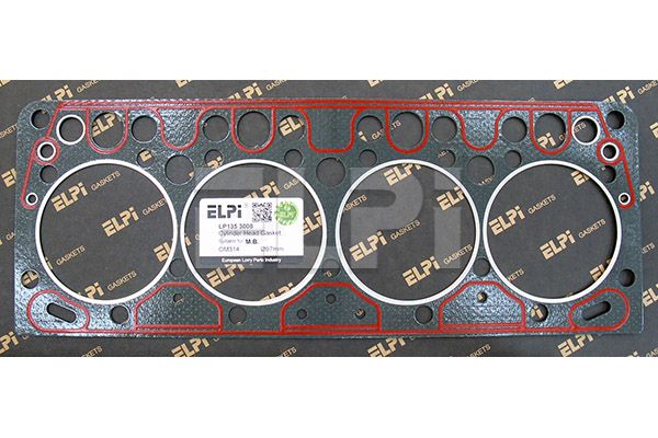 Garnitura, chiulasa LP135 3008 ELPI